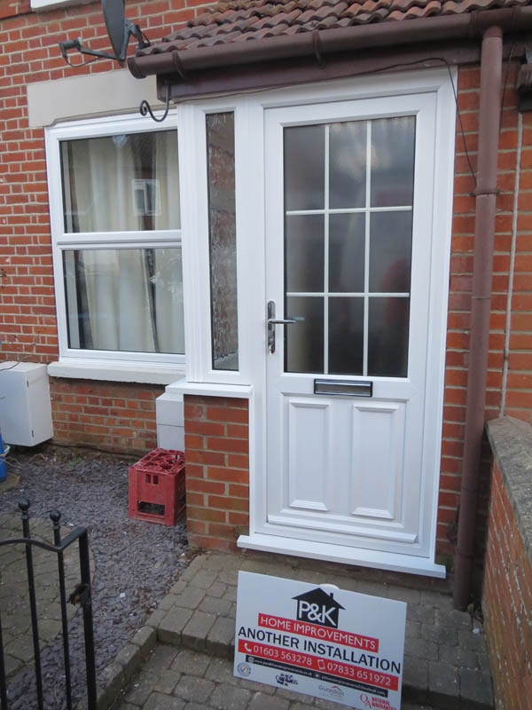 White Door and Window Frames